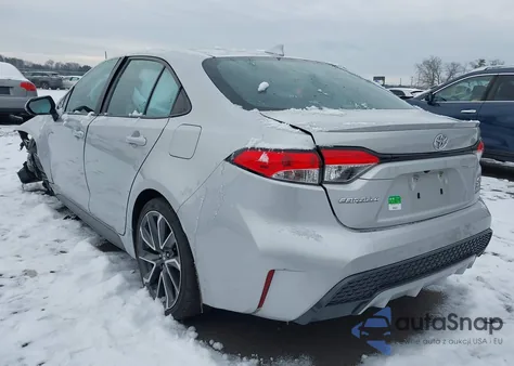 2020 Toyota Corolla Se from USA, damaged, VIN 5YFS4RCE9LP019343